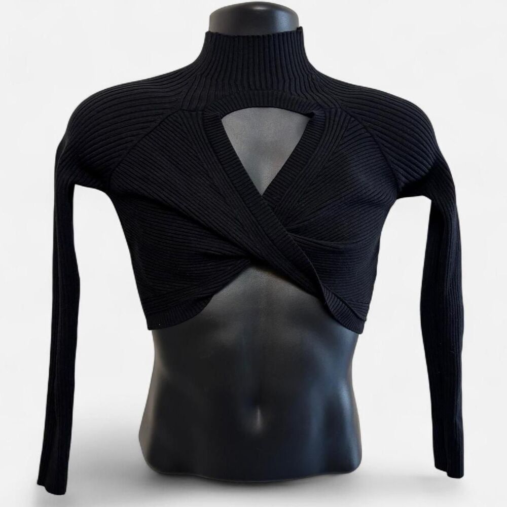 Hera-london Women's Black Crop-top